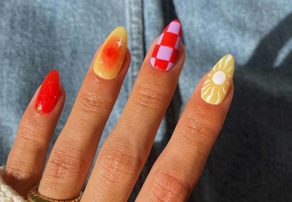 Aries Season Nails