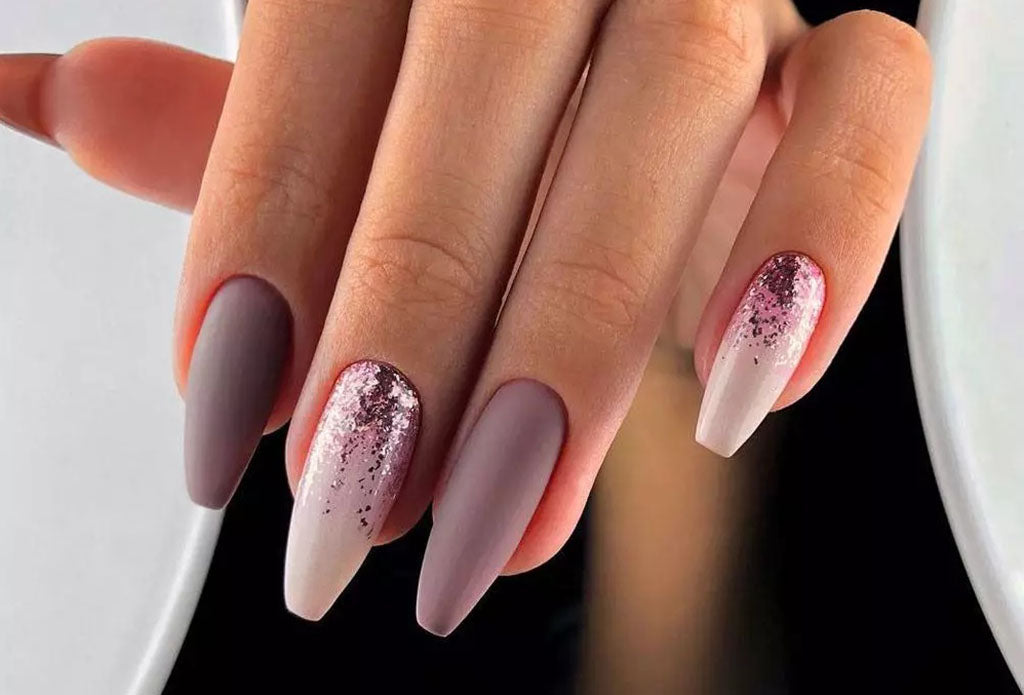 Mauve Nail Ideas