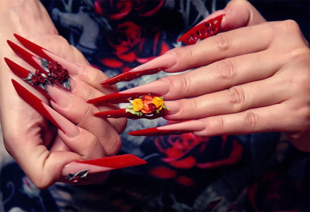 Outrageous Acrylic Nail Designs That Will Make You Look Twice