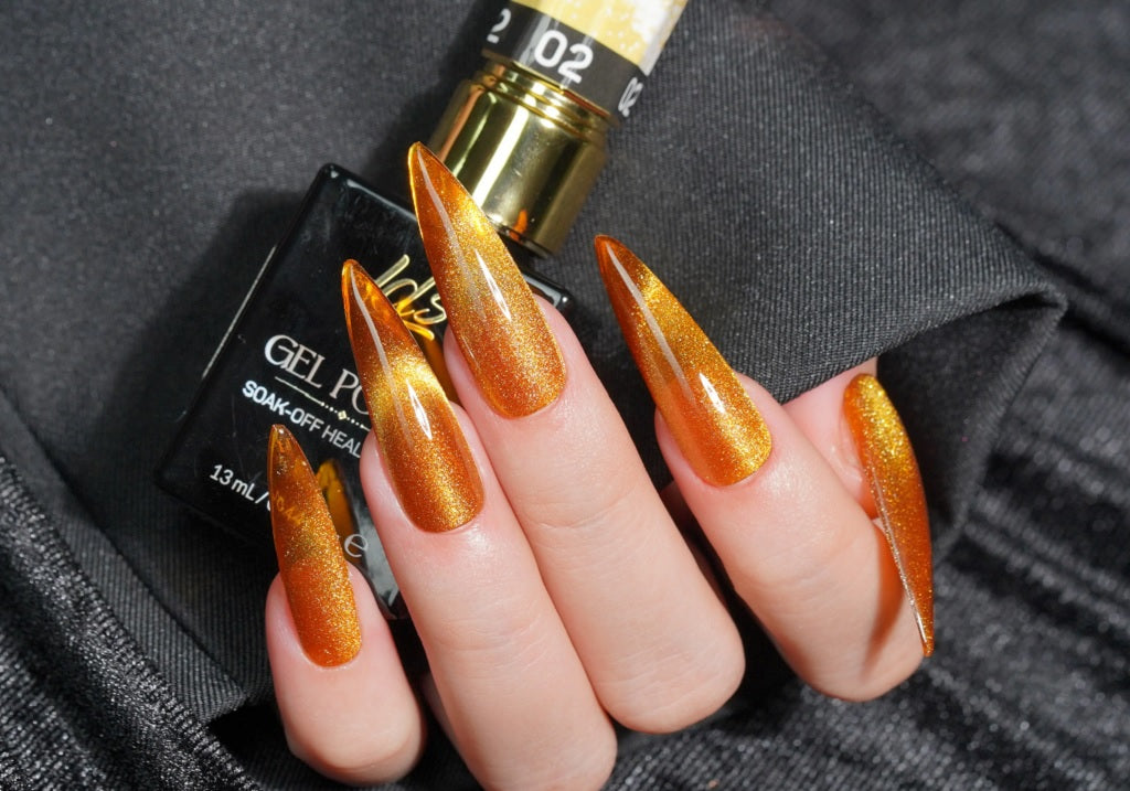 Popular Nail Art Designs with Ripple Cat Eye Gel Polish
