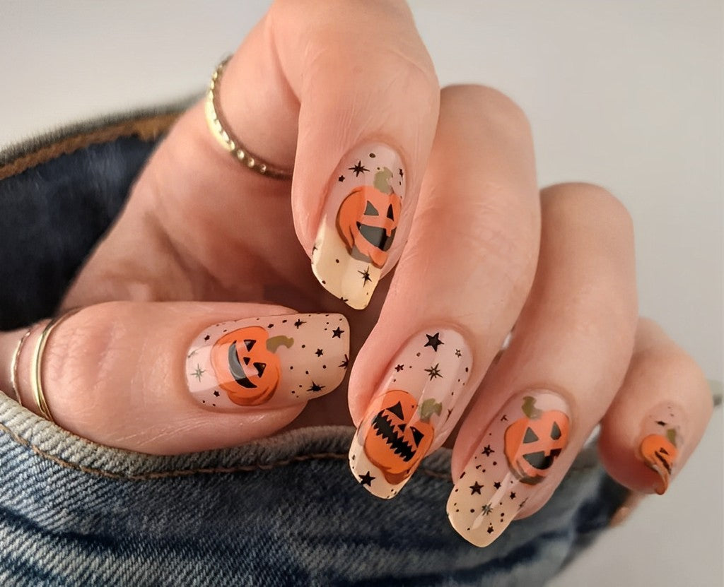 Pumpkin Nails
