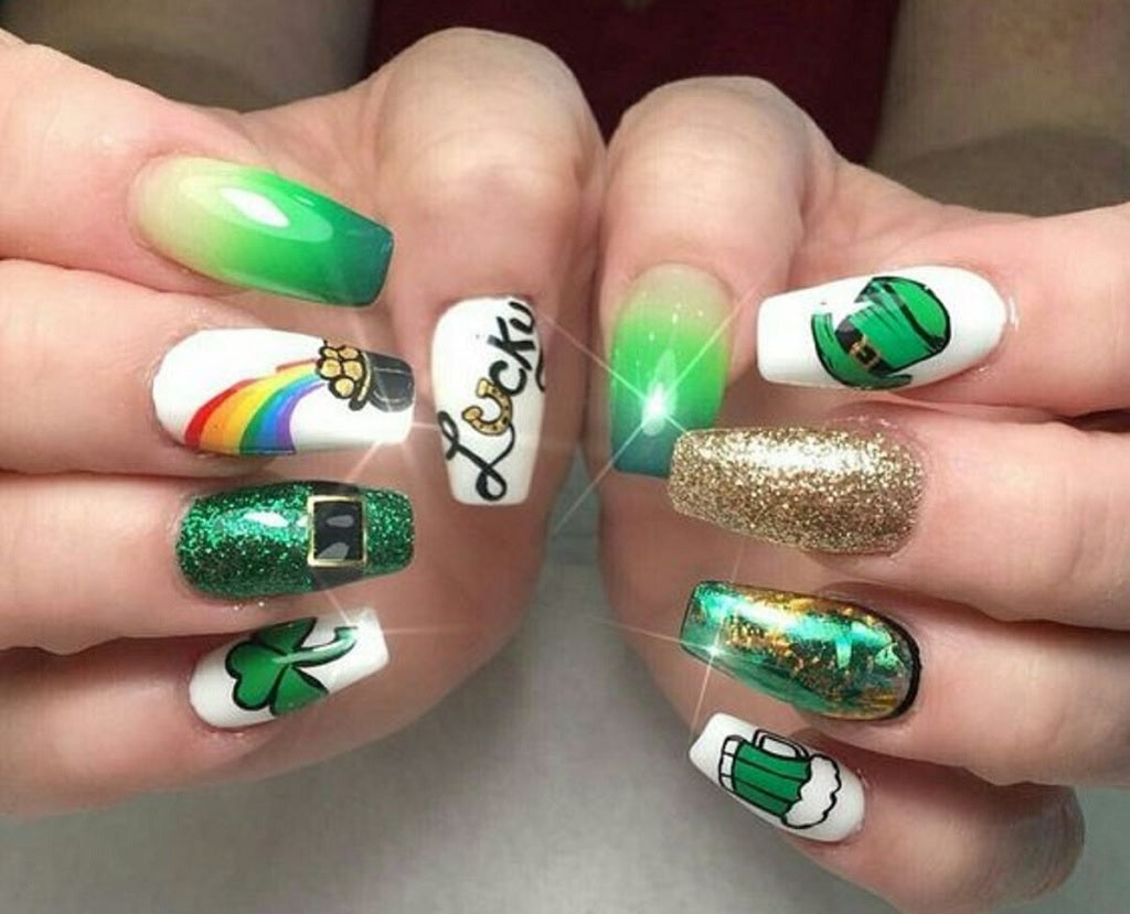 Emerald Leaf Nails 2025: Fresh & Festive