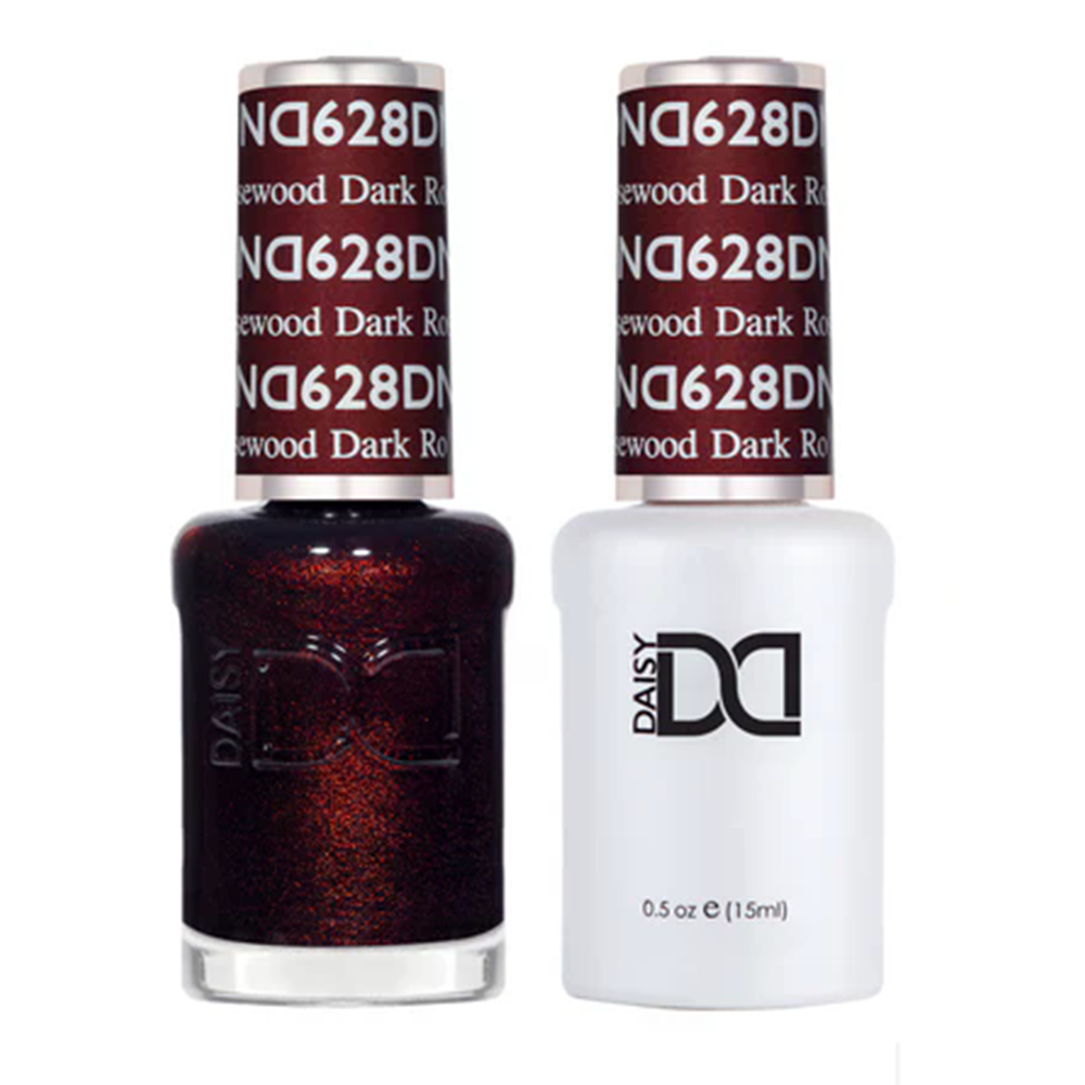 DND Gel Nail Polish Duo - 628 Dark Rosewood – Lavis Dip Systems Inc