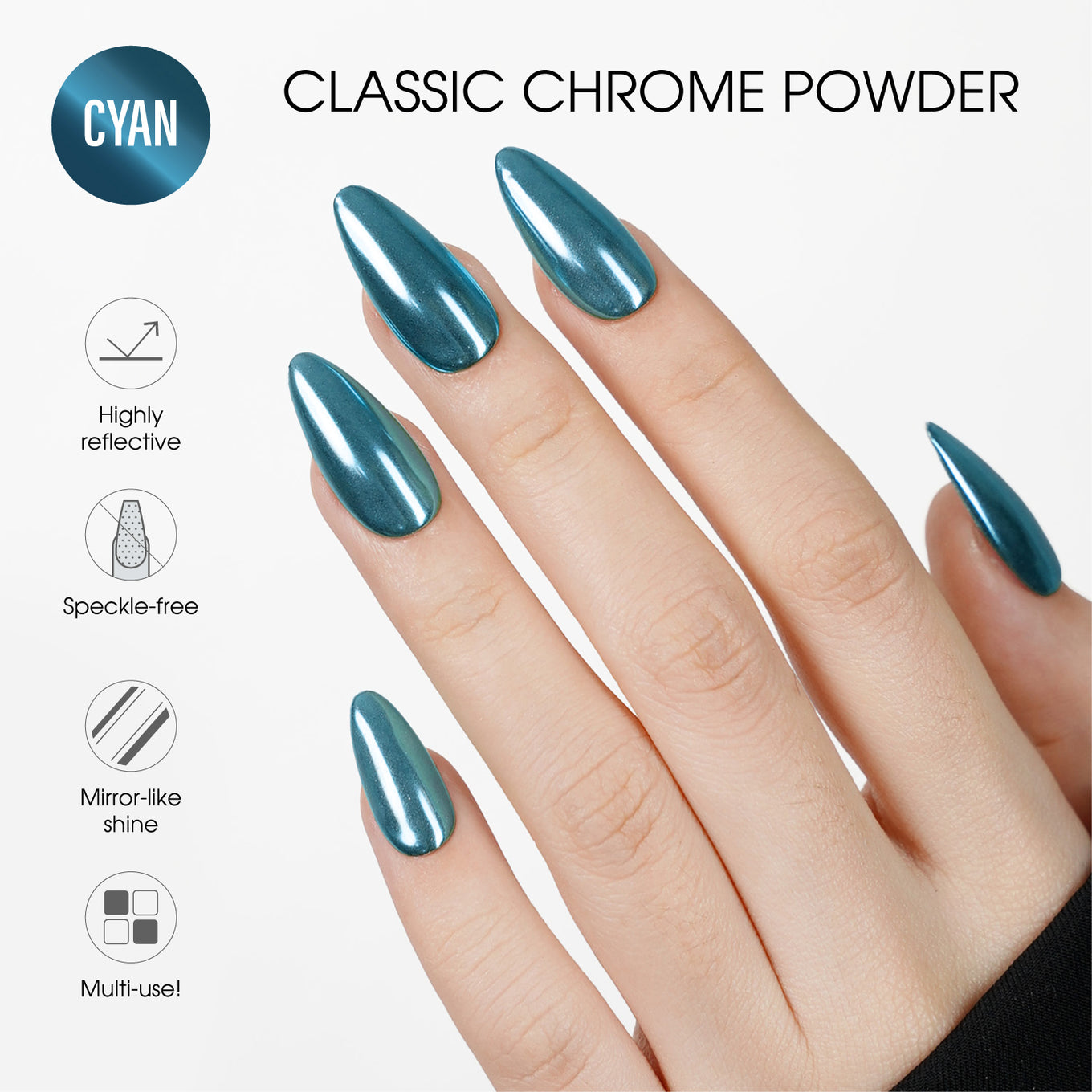LAVIS Chrome Classic - Cyan - 0.5gr (PCS)