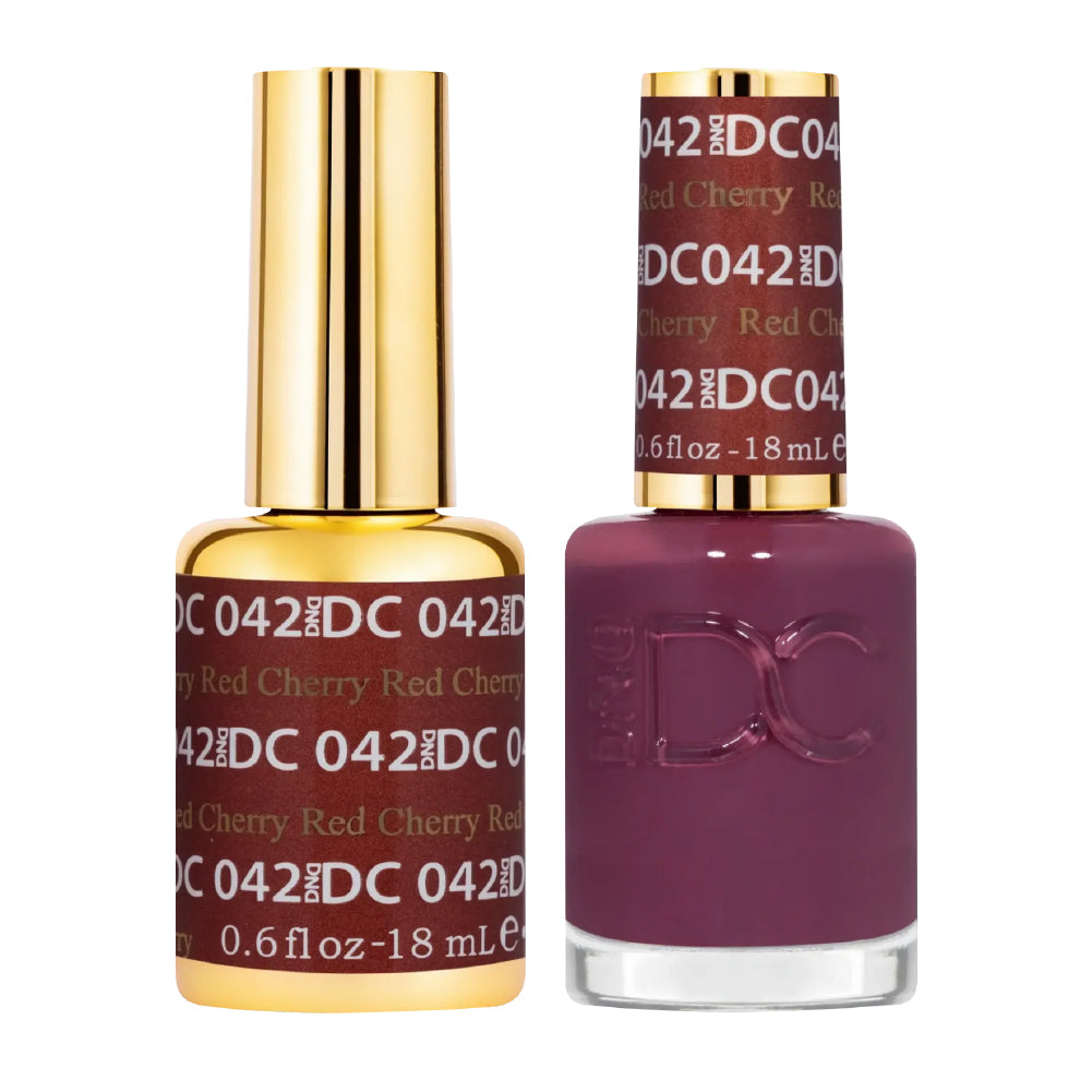 DND DC Gel Nail Polish Duo - 042 Red Cherry – Lavis Dip Systems Inc