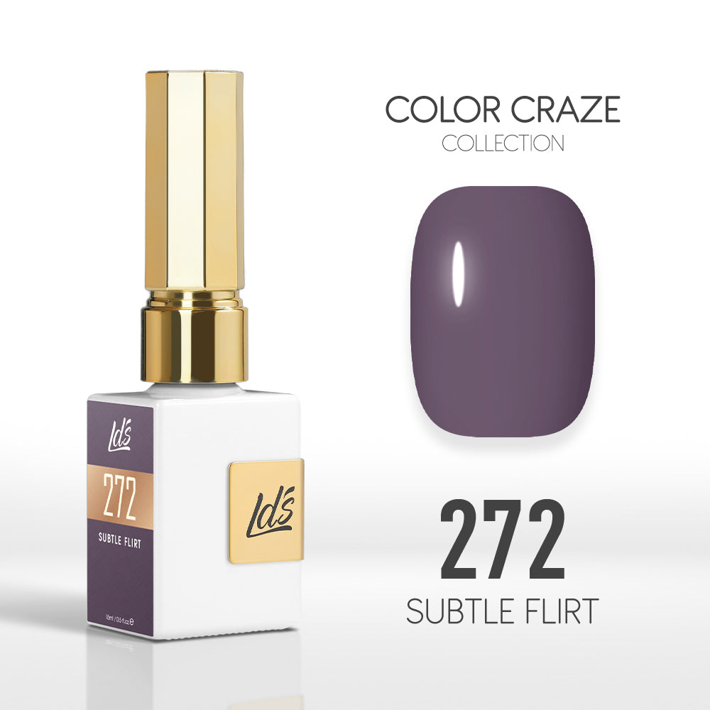 LDS Color Craze Collection - 272 Subtle Flirt - Gel Polish 0.5oz