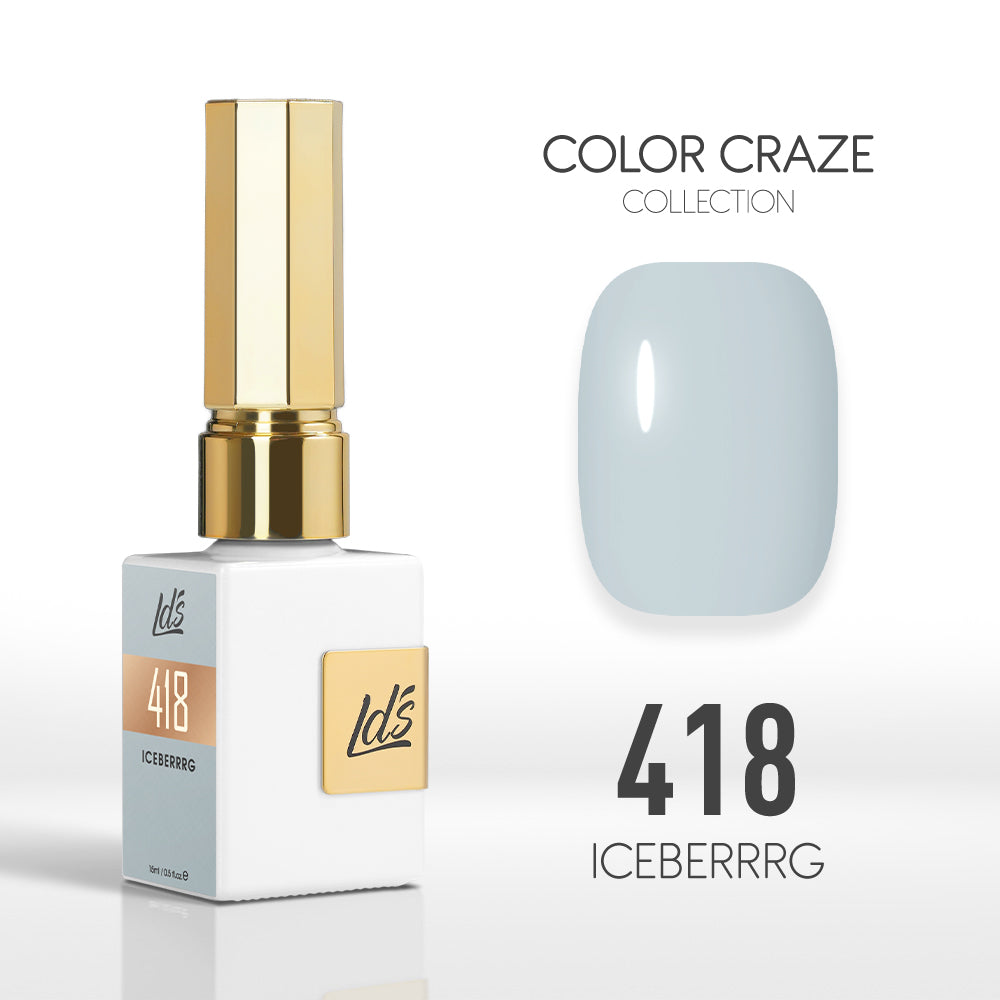 LDS Color Craze Collection - 418 Iceberrrg - Gel Polish 0.5oz