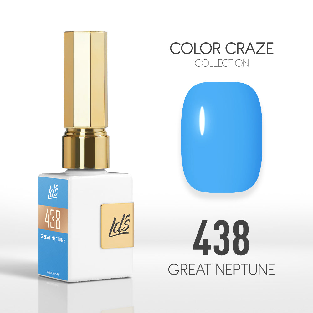 LDS Color Craze Collection - 438 Great Neptune - Gel Polish 0.5oz