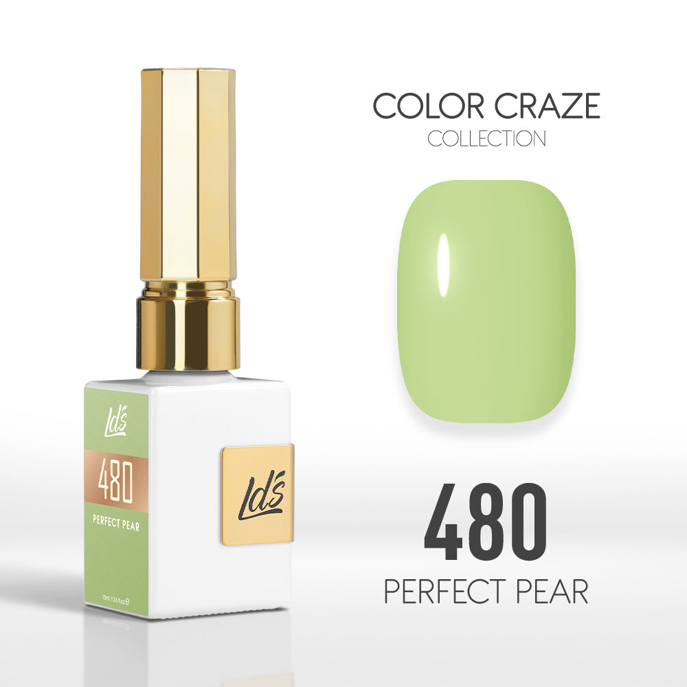 LDS Color Craze Collection - 480 Perfect Pear - Gel Polish 0.5oz