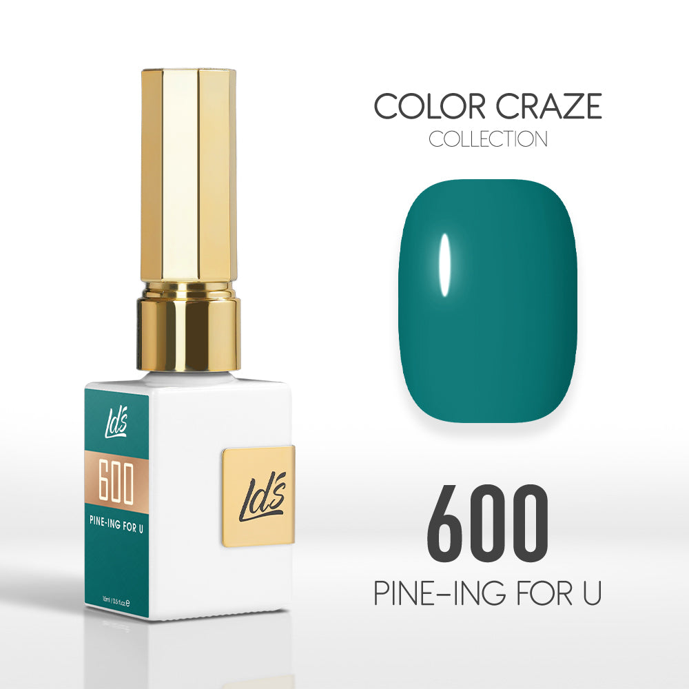 LDS Color Craze Collection - 600 Pine-ing for U - Gel Polish 0.5oz