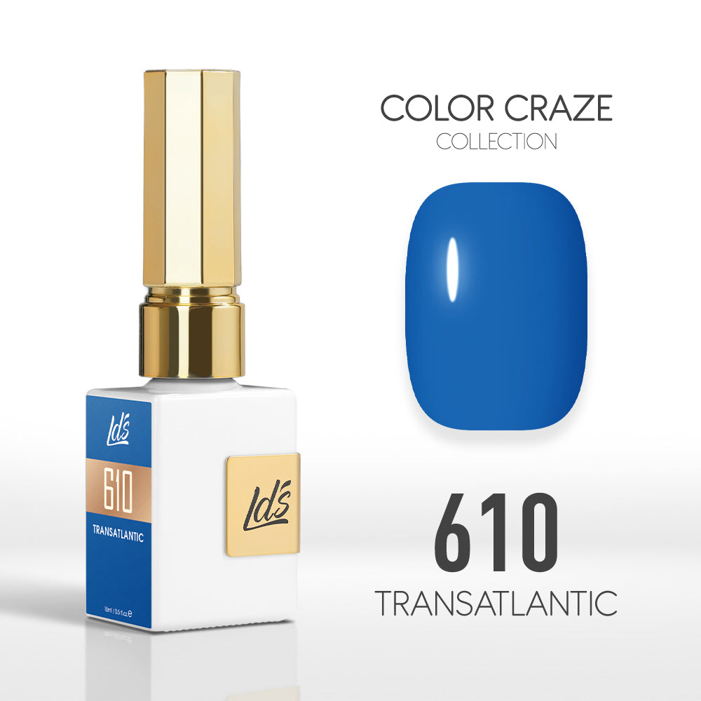 LDS Color Craze Collection - 610 Transatlantic - Gel Polish 0.5oz