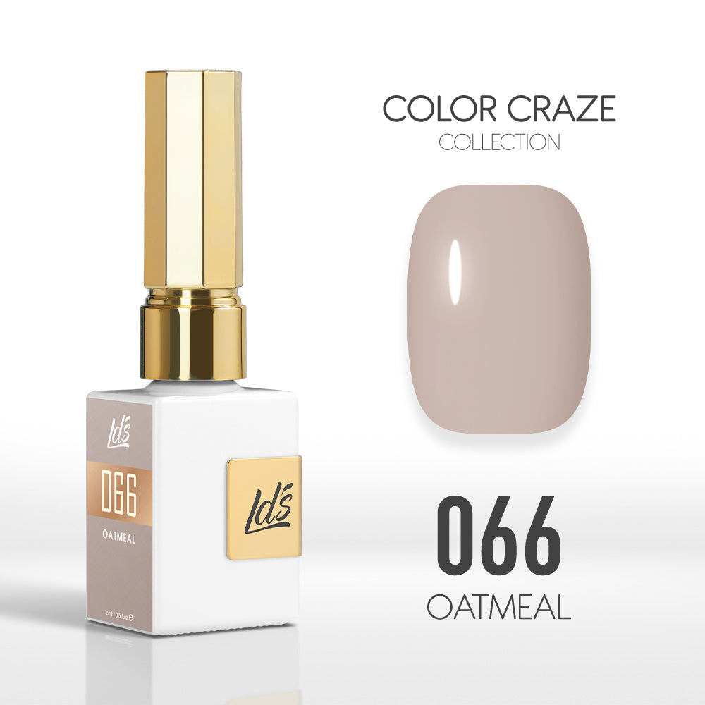 LDS Color Craze Collection - 066 Oatmeal - Gel Polish 0.5oz
