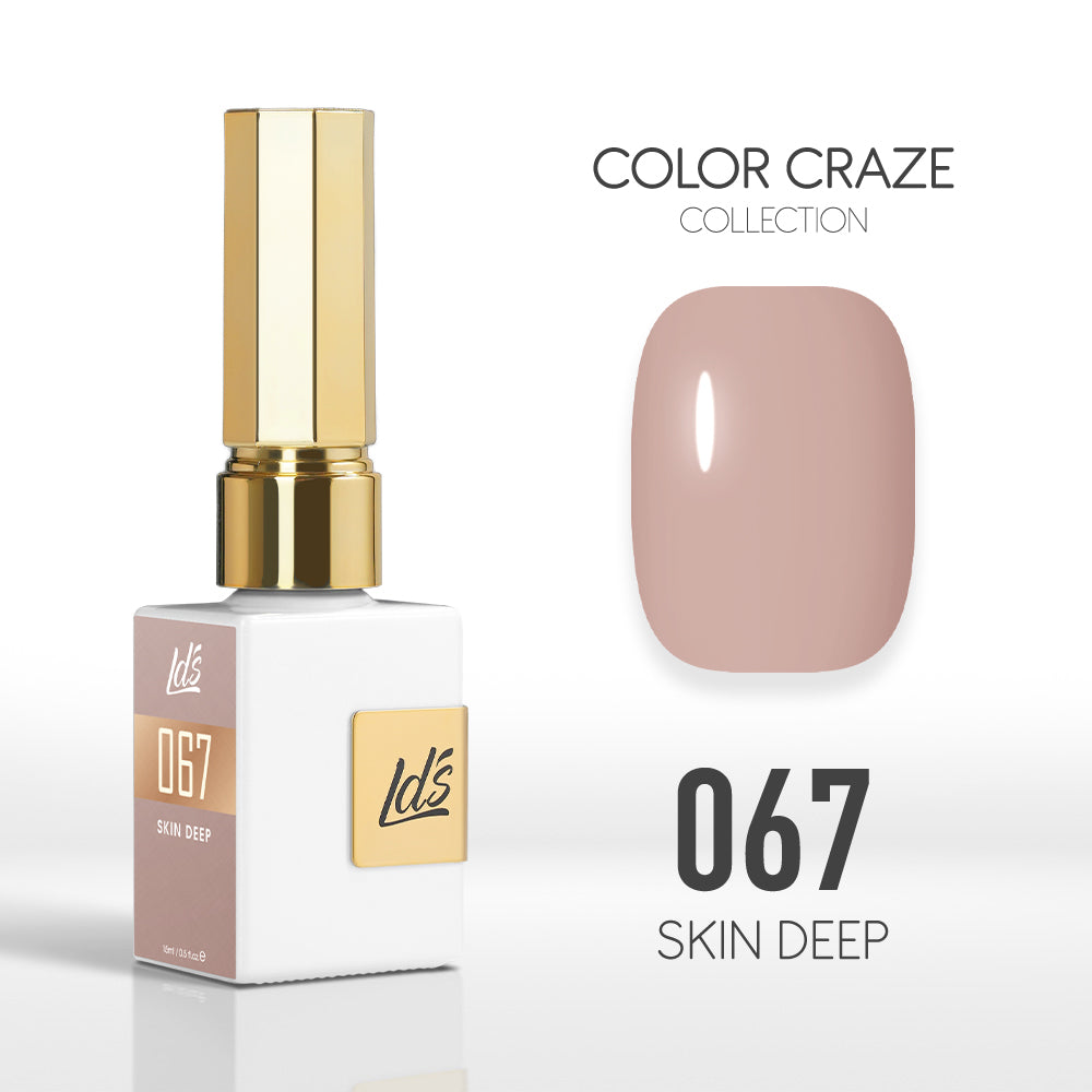 LDS Color Craze Collection - 067 Skin Deep - Gel Polish 0.5oz
