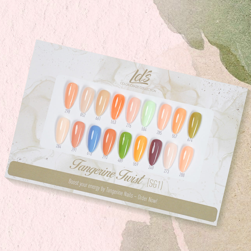 LDS Set 18 Colors - SG1 Tangerine Twist Collection - 0.5oz