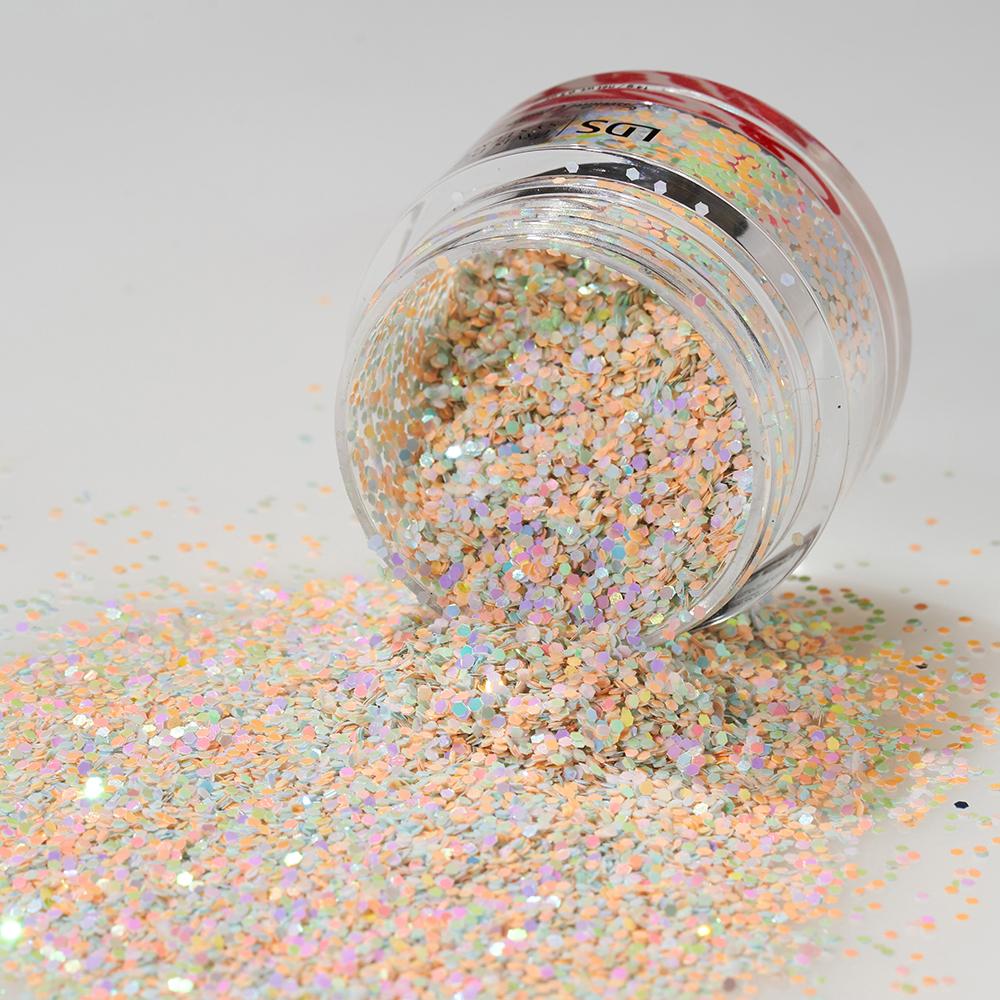 LDS Snowflake Glitter Nail Art - SF04 - Diamond Crushed - 0.5 oz