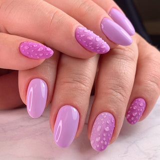 3D Water Droplet Nails