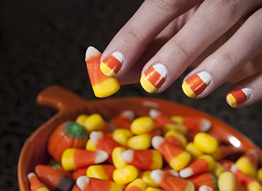 Best Candy Corn Nails Ideas