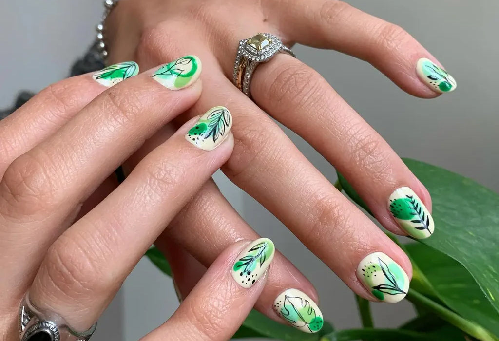 Cultivate Pure Elegance with Beautiful and Unique Plant Nails