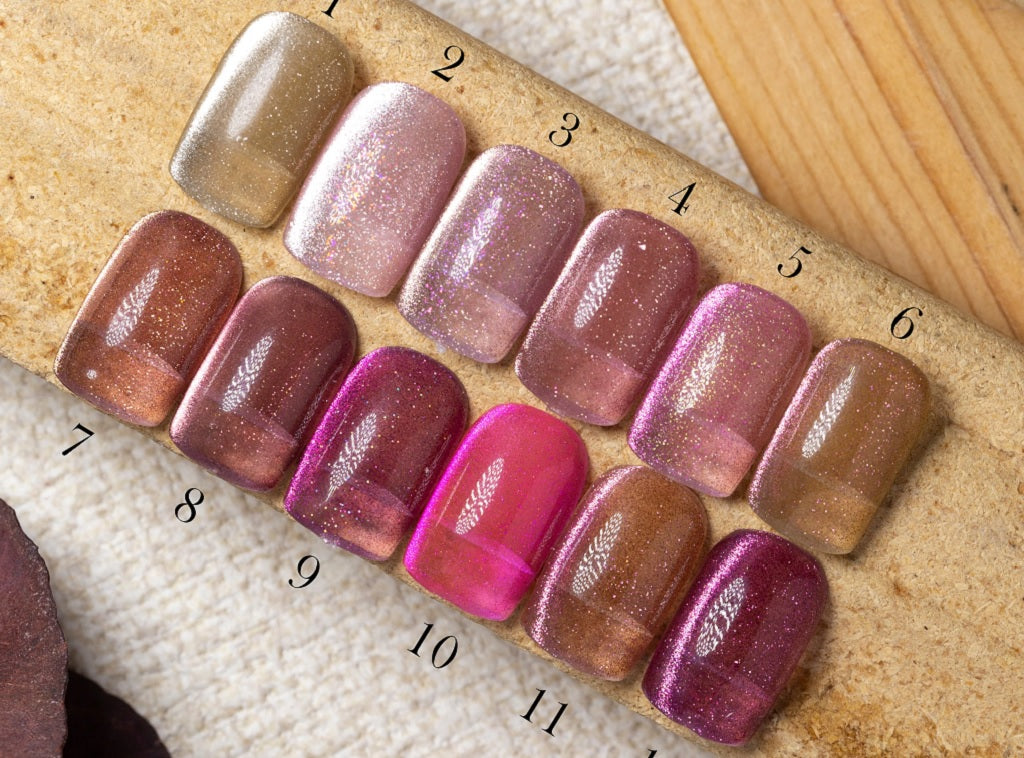 Dozen Roses Cat Eye Gel Polish Collection