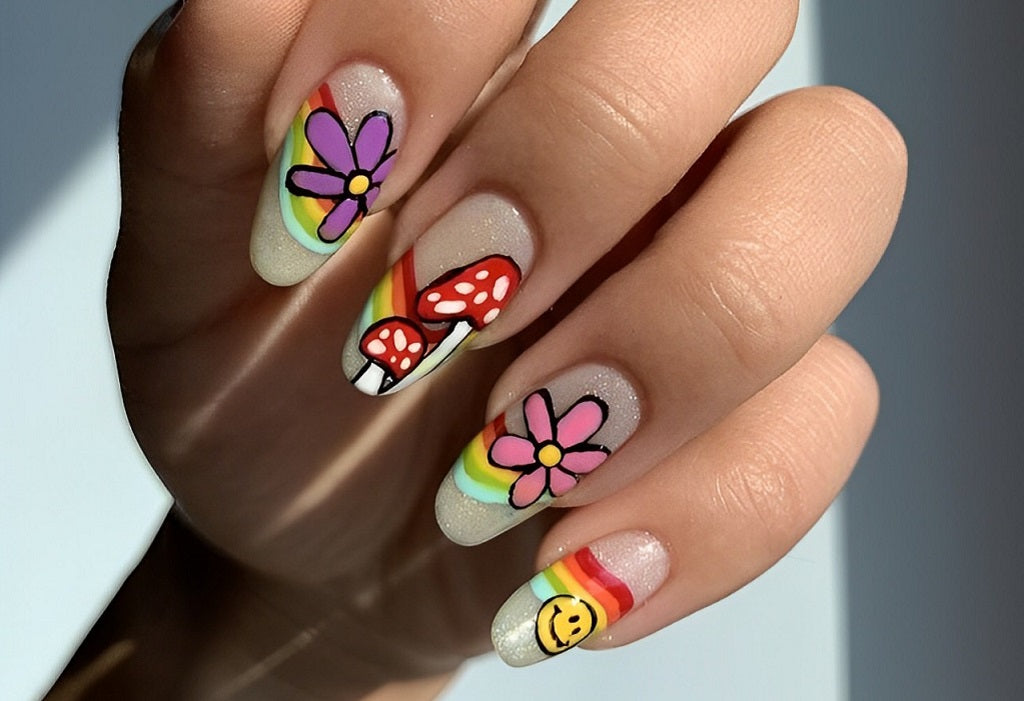 Hippie Nail Art Trends