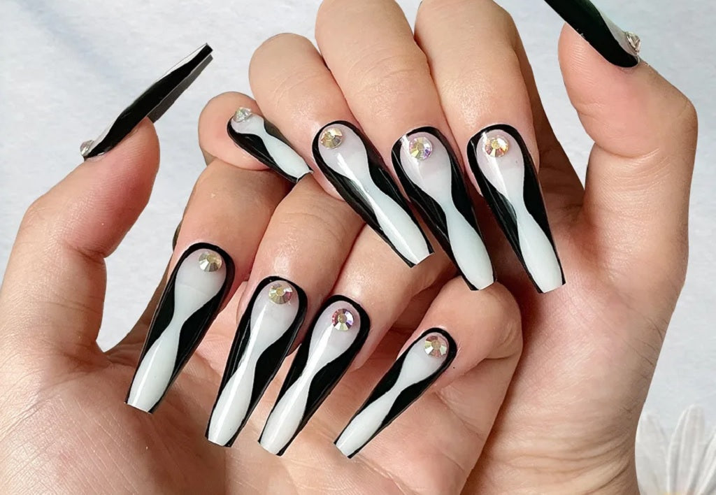 Hourglass Nail Designs 