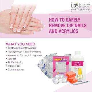 How to Safely Remove Dip Nails and Acrylics