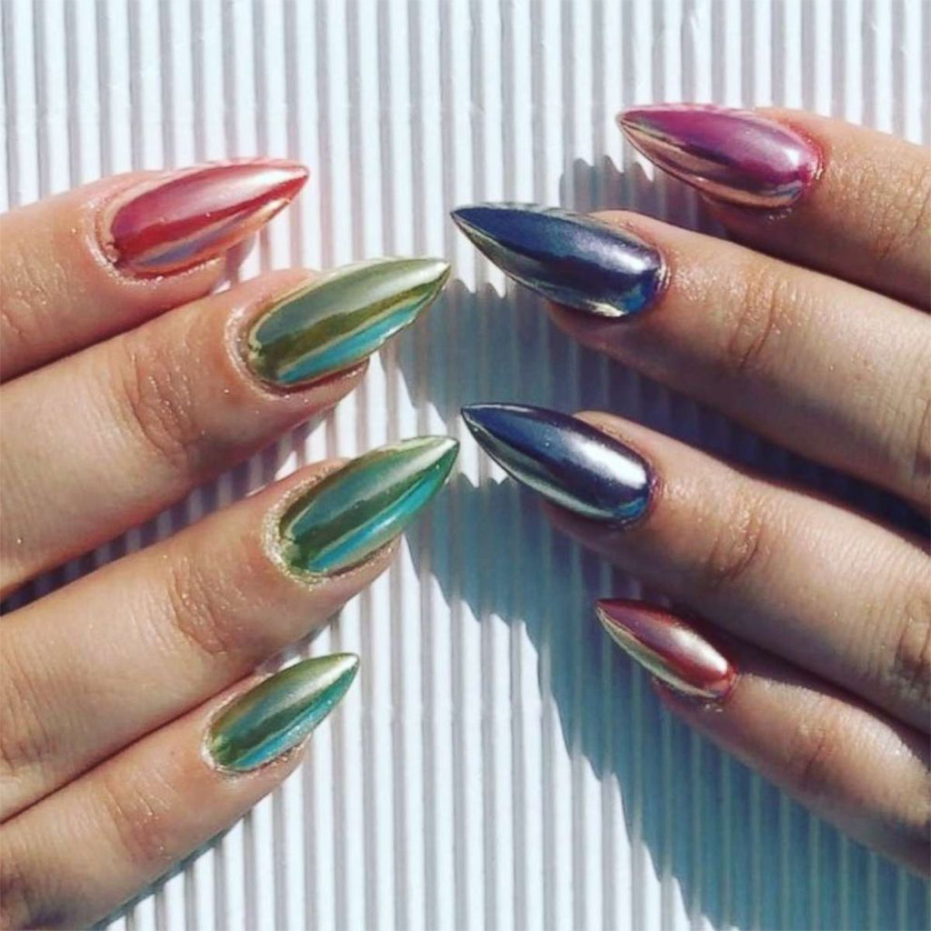 How to Do Chrome Nails at Home