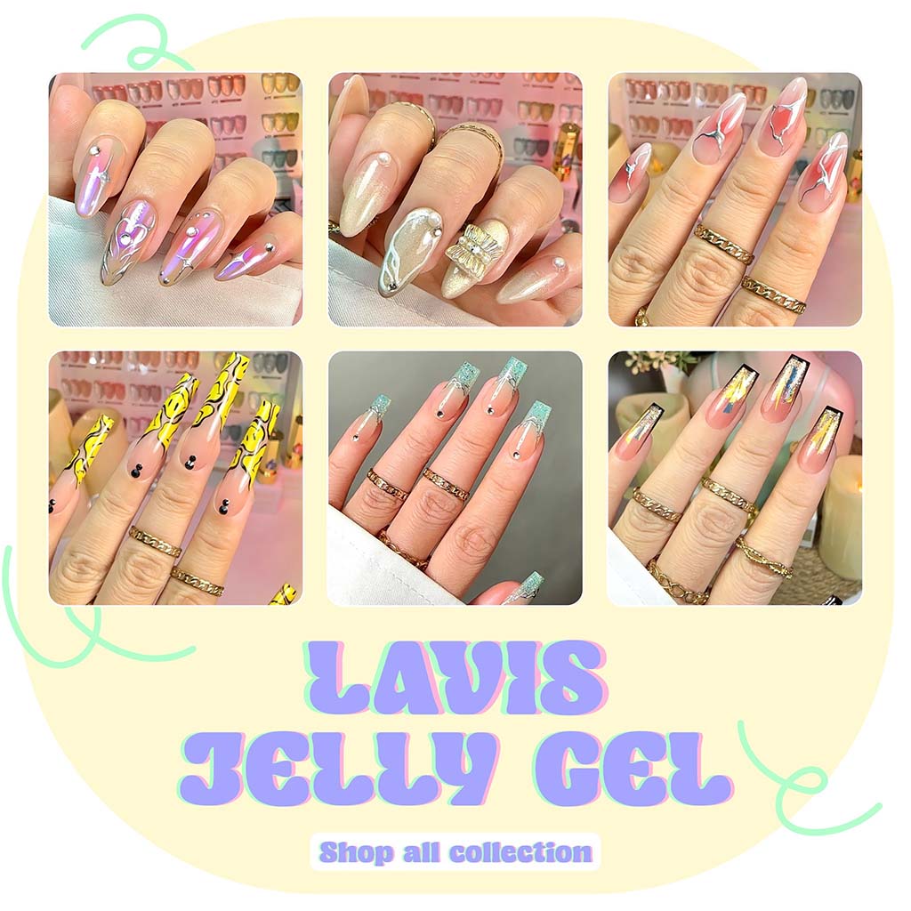Lavis Jelly Nude Gel Nails Review 2023