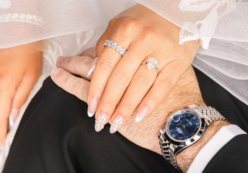 Pink Wedding Nail Ideas