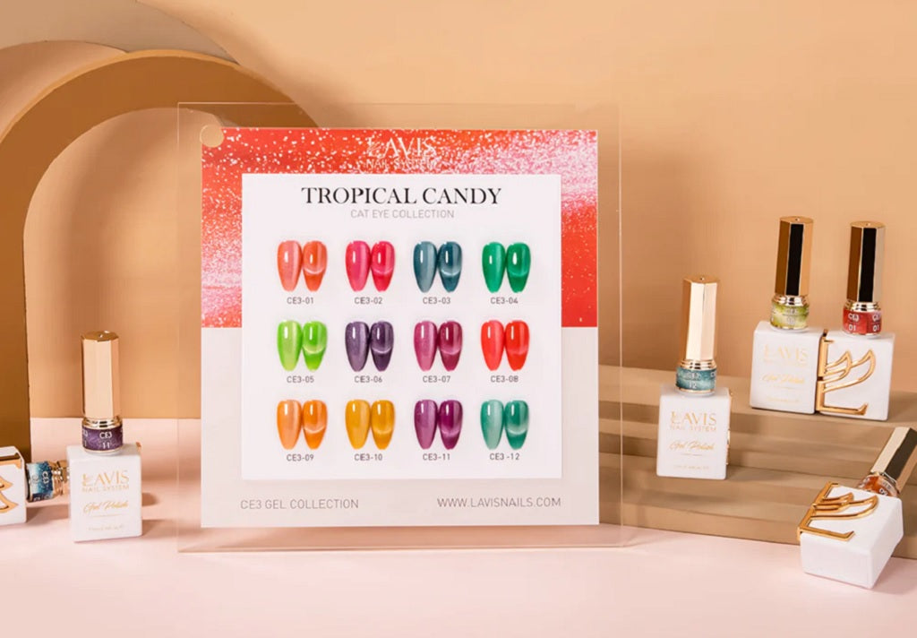 Rock the Holiday Look with Cat Eye Gel Nails