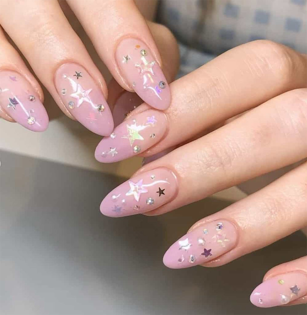 Stars Nail Designs to Add Magic to Your Outfit | Lavis Dip Systems Inc