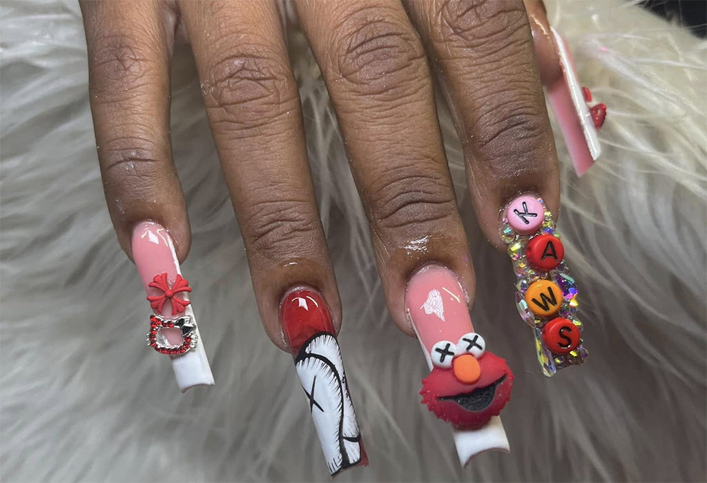 Whimsical Sesame Street Nail Art That Will Make You Smile Today