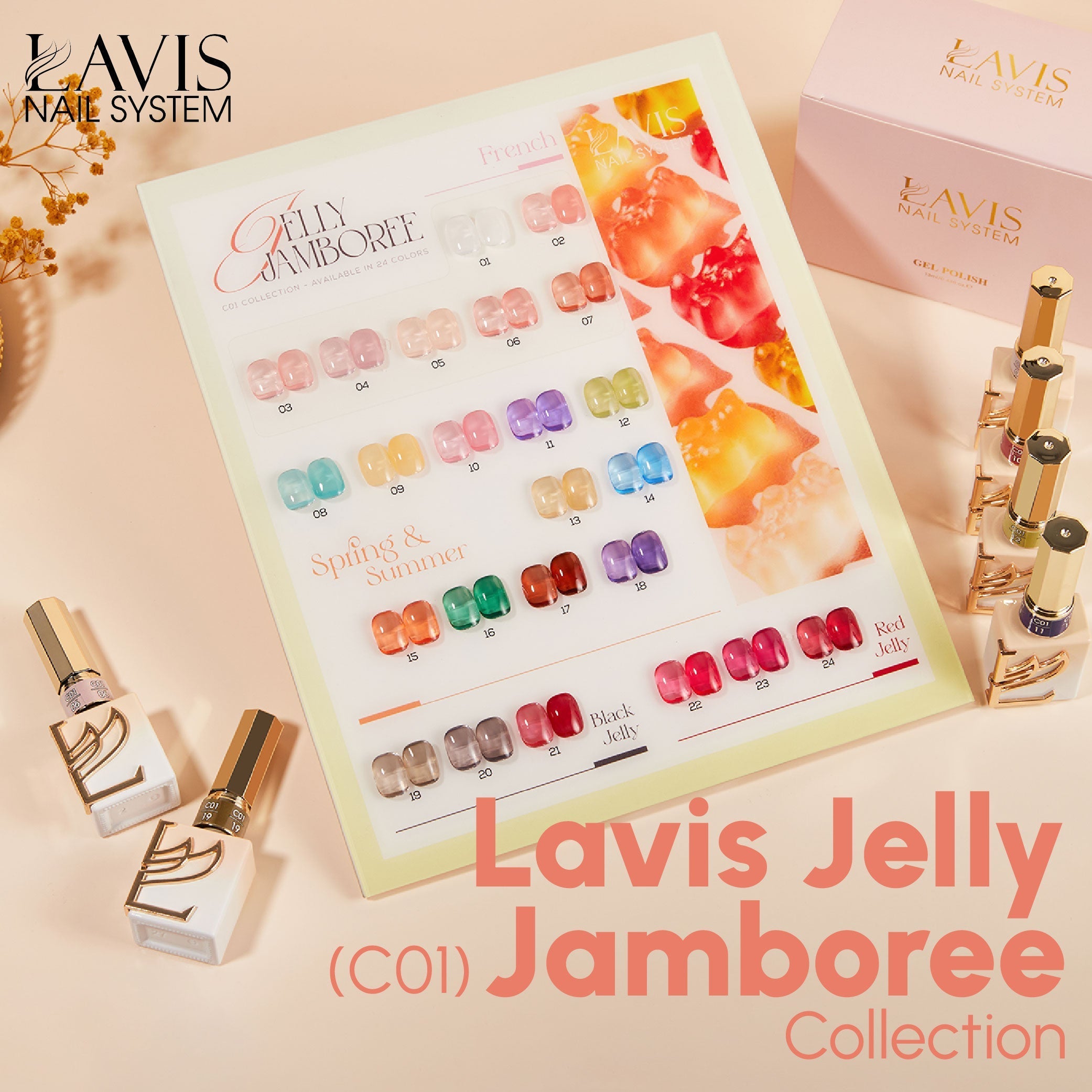 LAVIS C01 Jelly Jamboree Collection