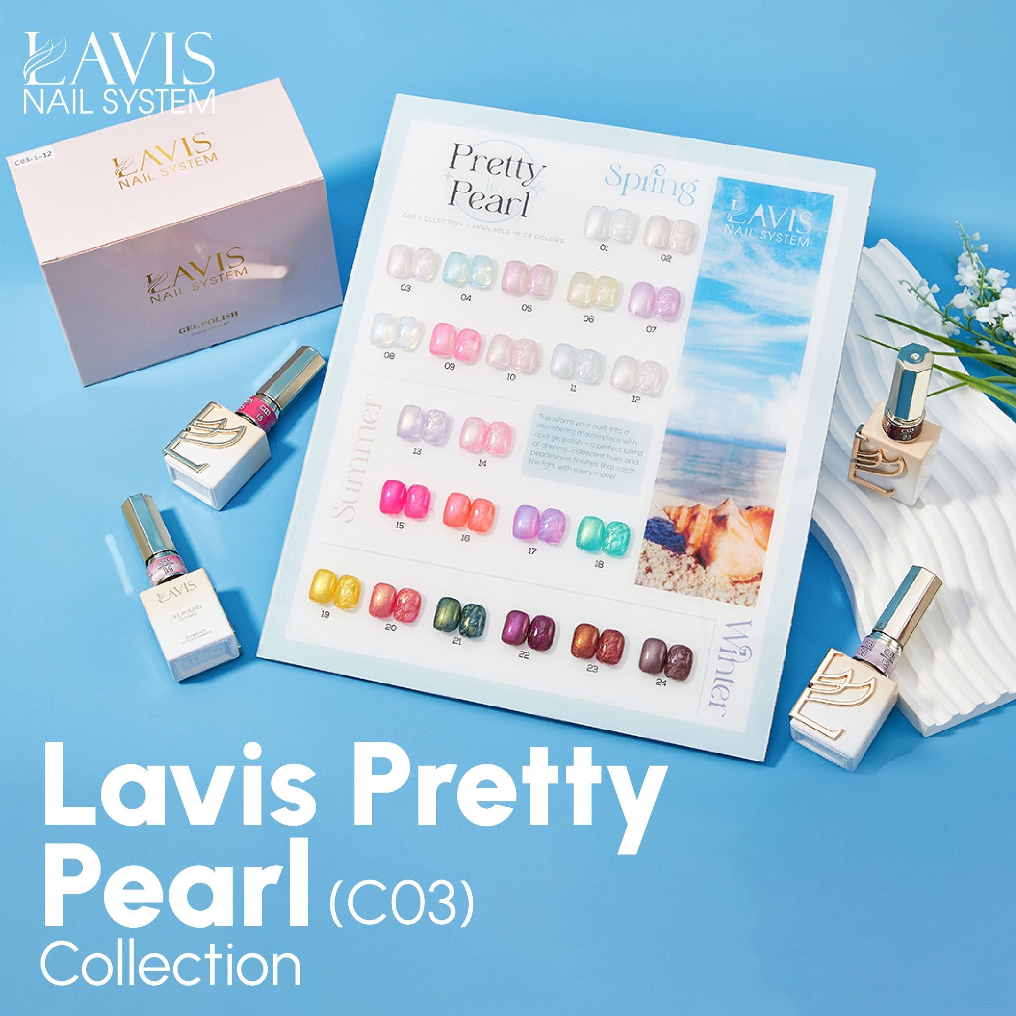 LAVIS C03 Pretty in Pearl Collection