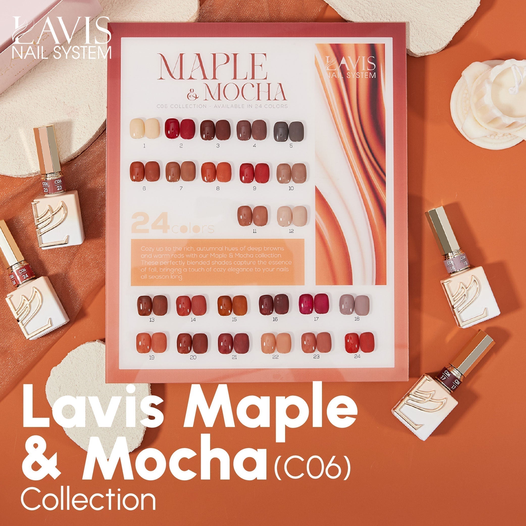 LAVIS C06 Maple & Mocha Collection
