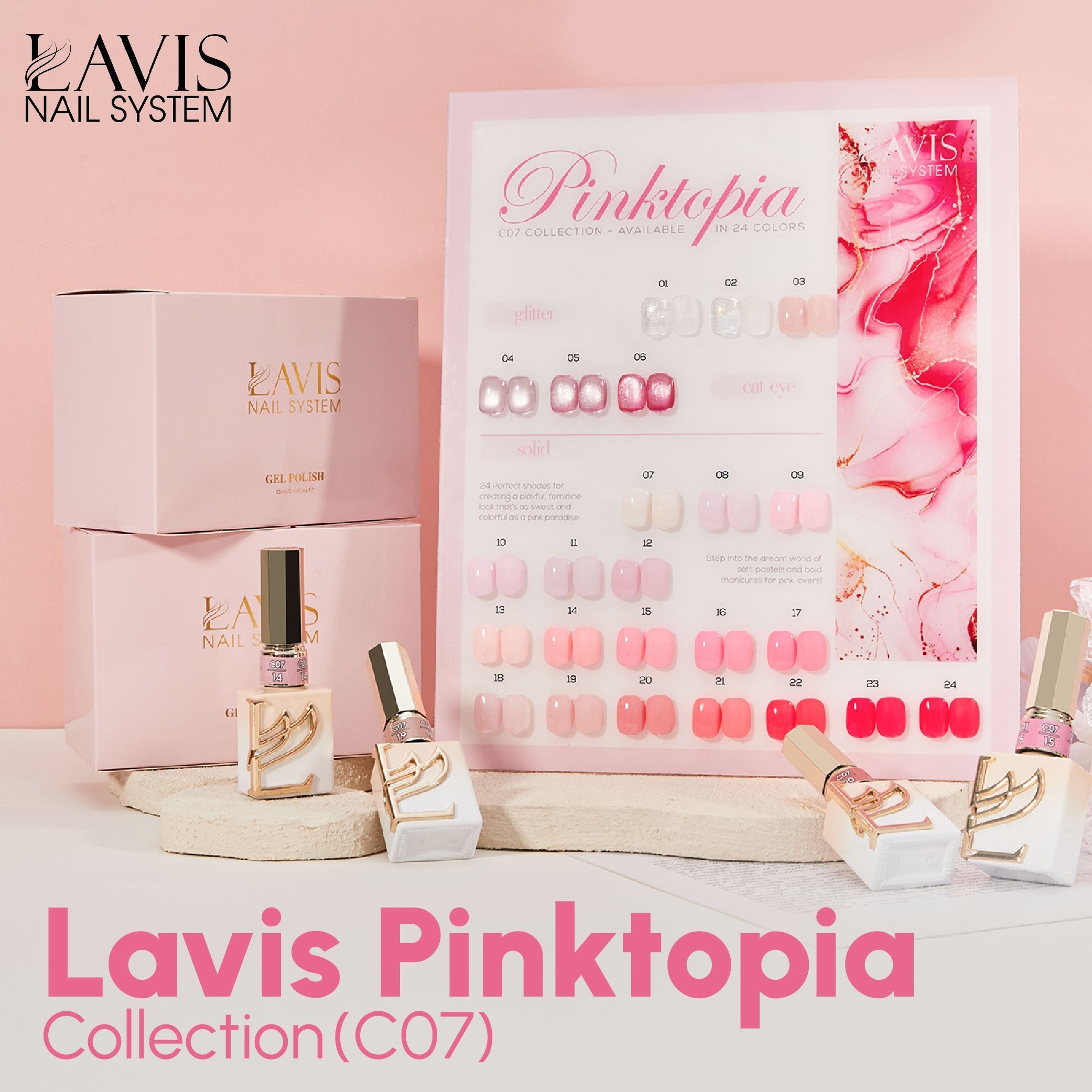 LAVIS C07 Pinktopia Collection
