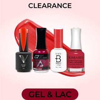 GEL & LACQUER - SAVE UP TO 50%