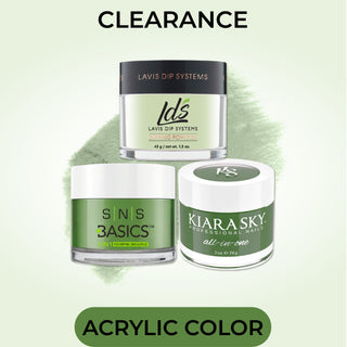 COLOR ACRYLIC & DIPPING POWDER - CLEARANCE