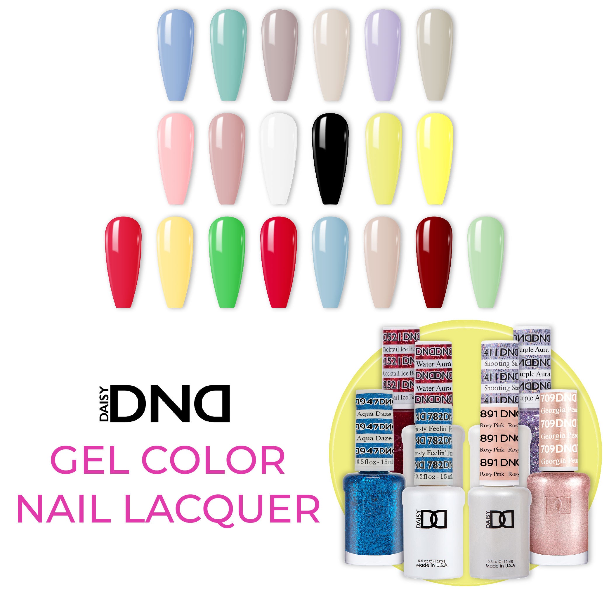 DND GEL & LACQUER - BEST SELLER