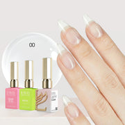 LAVIS Builder Gel in the Bottle Kit 3: 00-Clear, Base, Top - 15ml