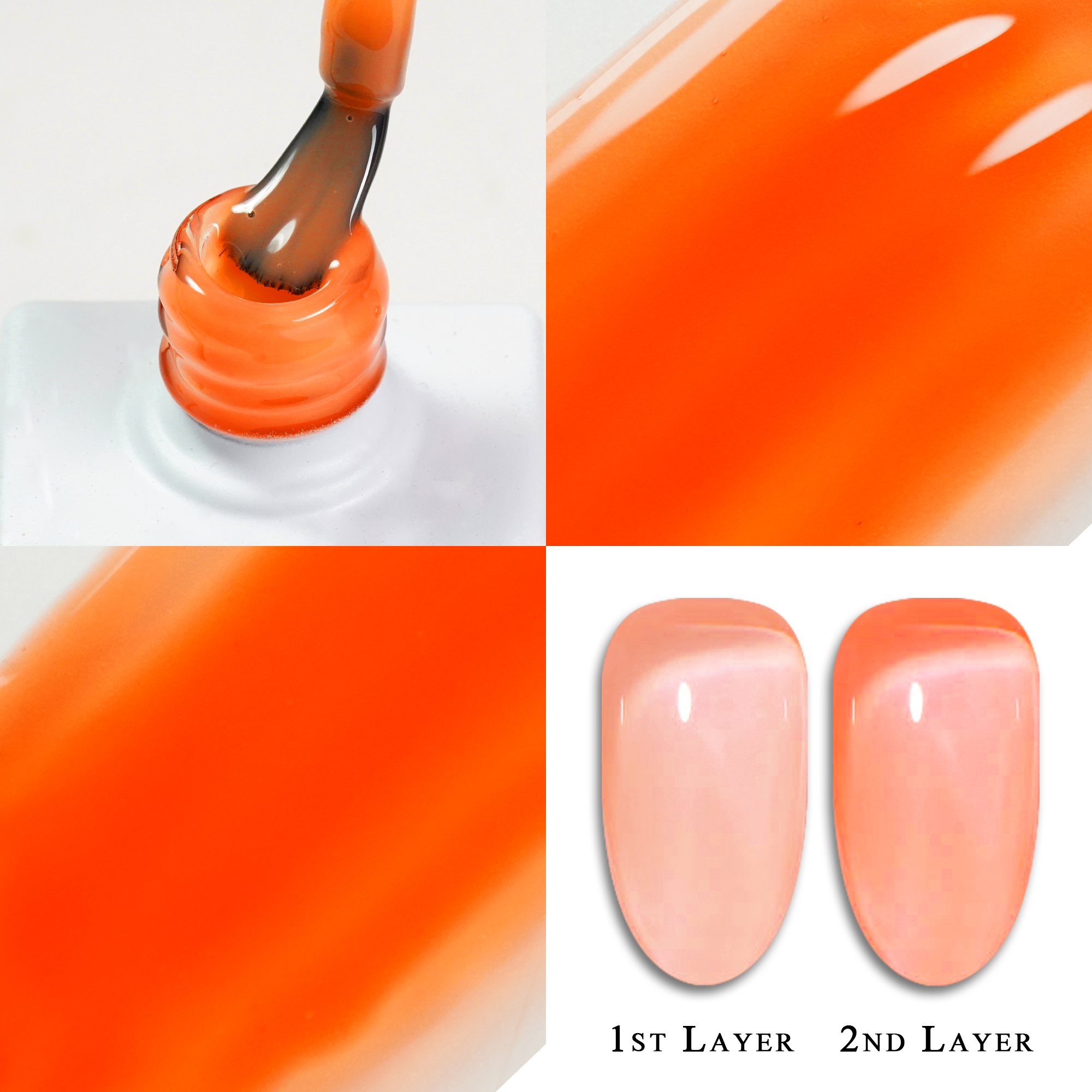 LAVIS J02-03 - Gel Polish 0.5oz - Candy Jelly Collection