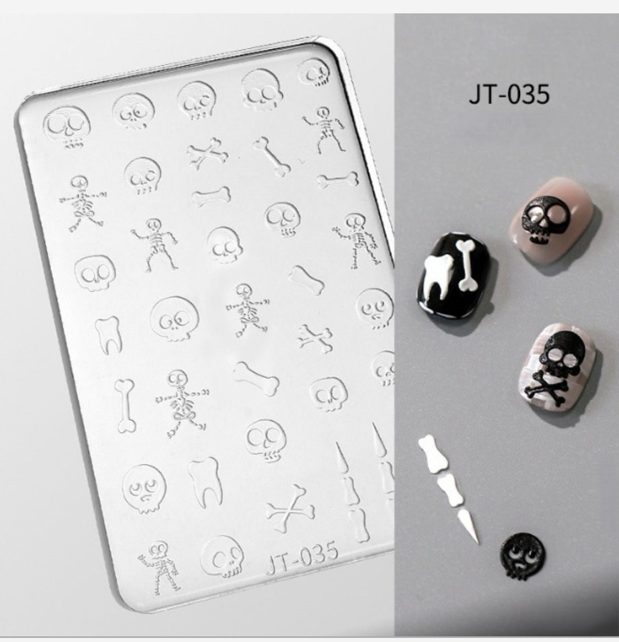 3D Nail Charm Mold JT-035