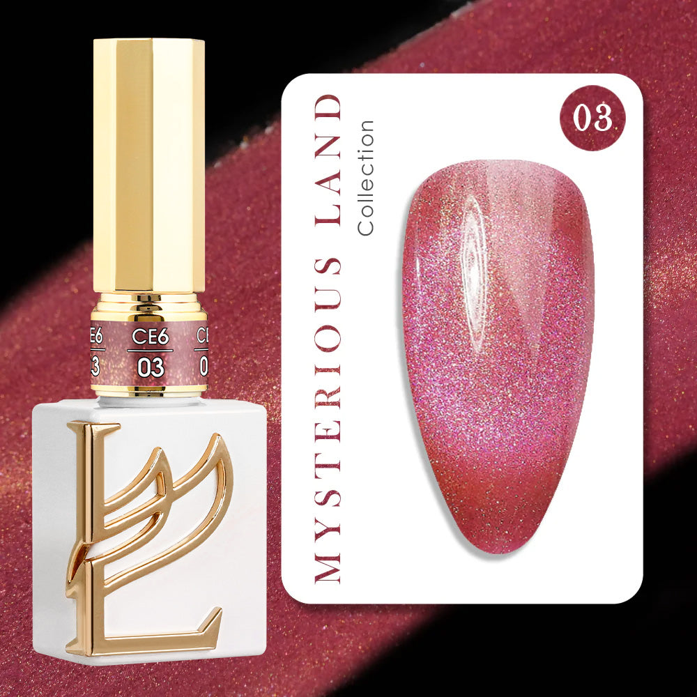 LAVIS Cat Eyes CE6 (Ver1) - 03 - Gel Polish 0.5 oz - Mysterious Land Collection