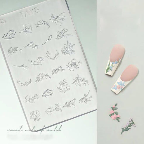 3D Nail Charm Mold 04