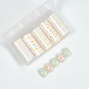 Nail Transfer Foil -Daisy Flowers - W9