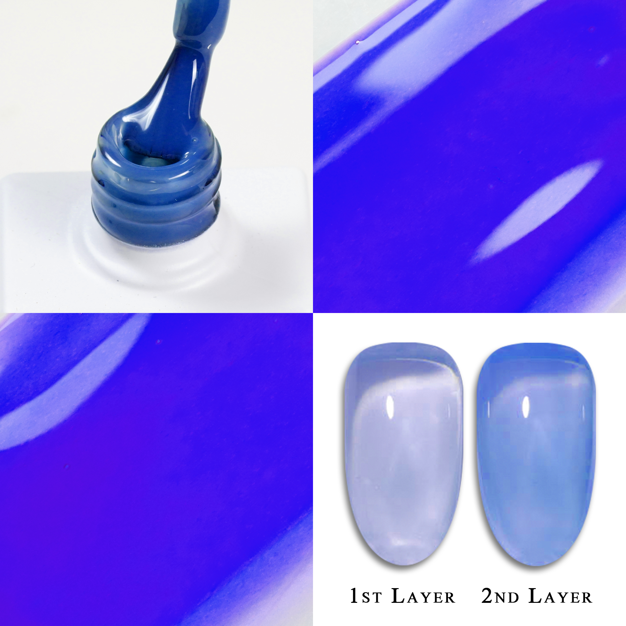 LAVIS J02-05 - Gel Polish 0.5oz - Candy Jelly Collection