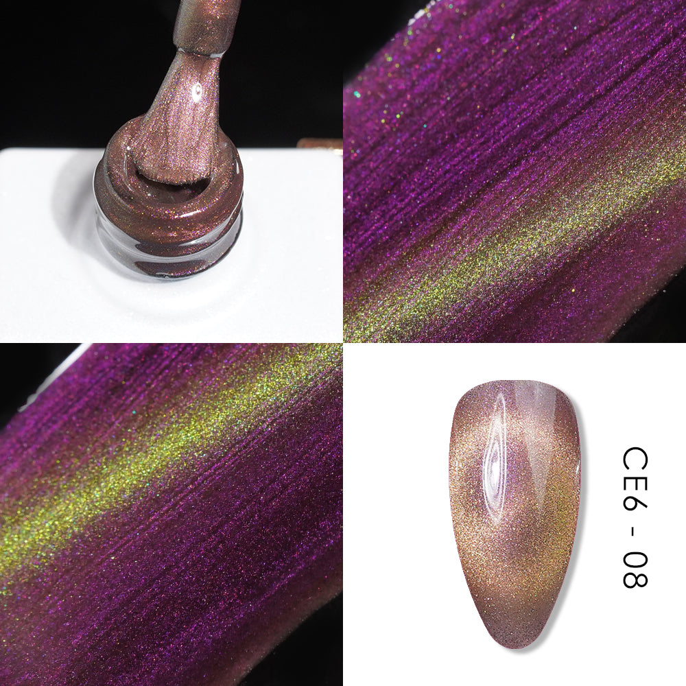 LAVIS Cat Eye CE6 - 08 - Gel Polish 0.5 oz - Mysterious Land Collection