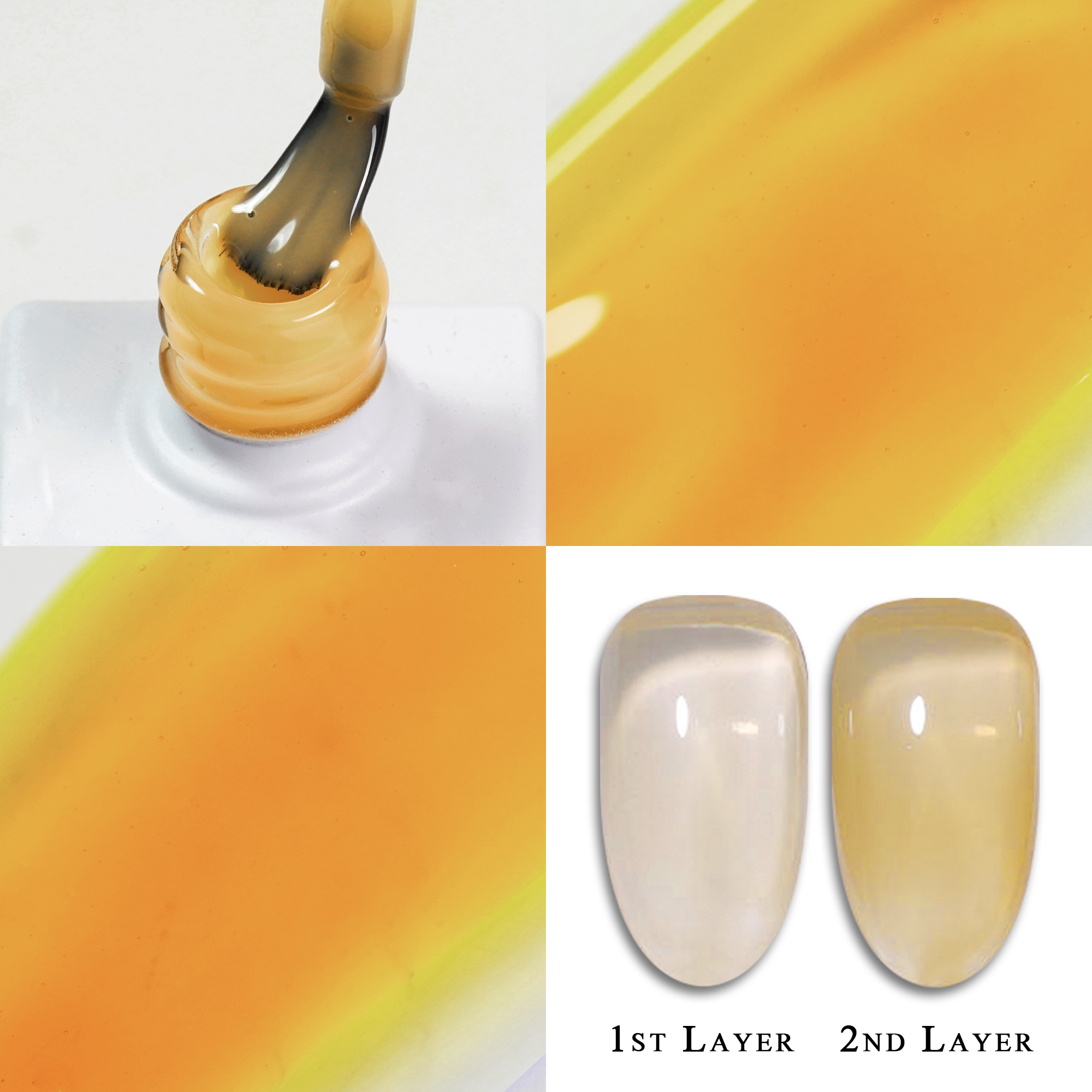 LAVIS J02-08 - Gel Polish 0.5oz - Candy Jelly Collection