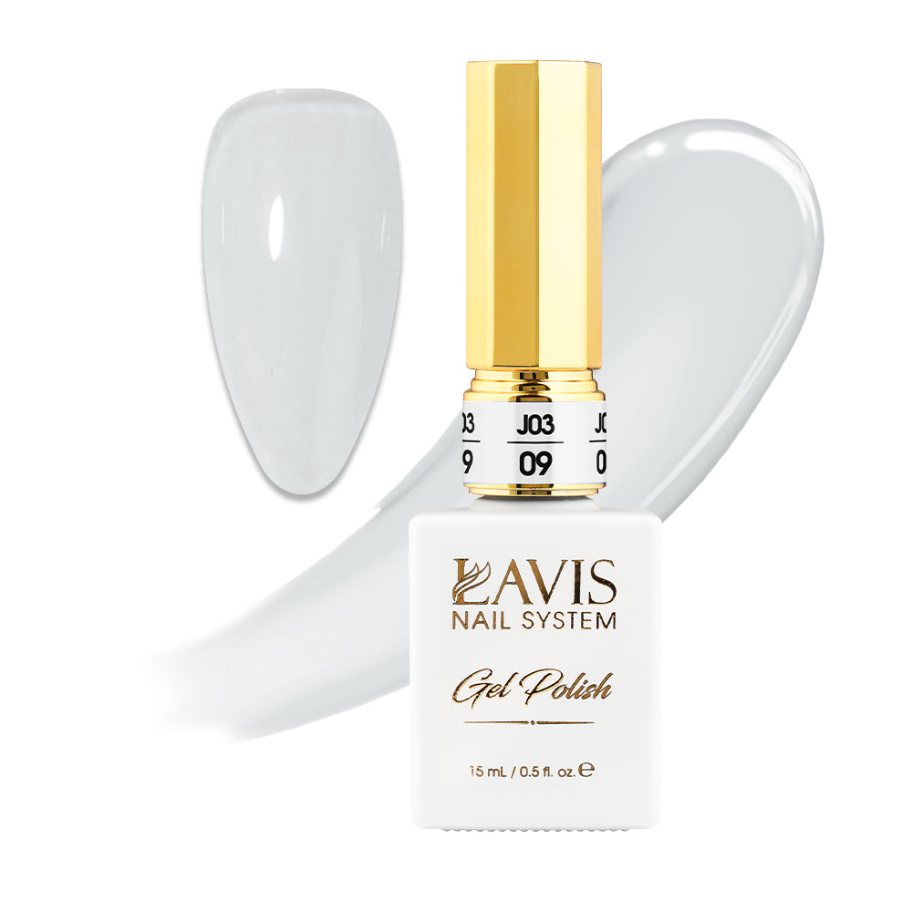 LAVIS J03 - 09 - Gel Polish 0.5oz - Bare With Me Collection