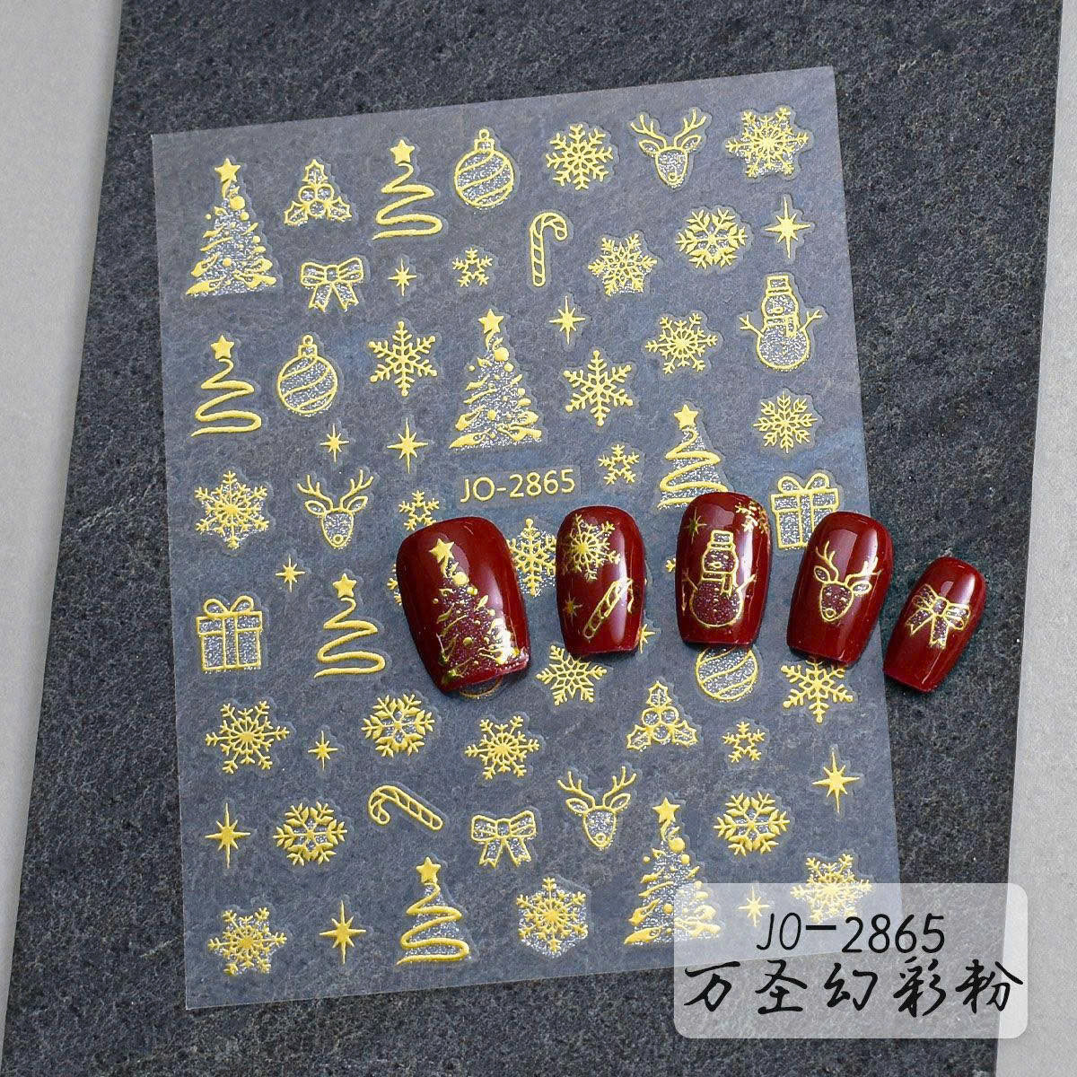 Nail Art Stickers JO-2865-G